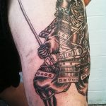 صورة وشم على الركبة من 05.06.2018 №242 - وشم على الركبة -