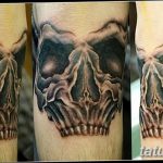 صورة وشم على الركبة من 05.06.2018 №269 - وشم على الركبة -