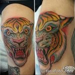 صورة وشم على الركبة من 05.06.2018 №019 - وشم على الركبة -