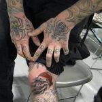 صورة وشم على الركبة من 05.06.2018 №026 - وشم على الركبة -