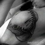 صورة وشم على الركبة من 05.06.2018 №039 - وشم على الركبة -