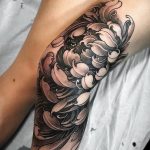 صورة وشم على الركبة من 05.06.2018 №076 - وشم على الركبة -