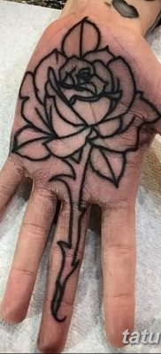 Fotó a tetoválásról a tenyéren 2019.06.11 №041 - tetoválás a tenyéren -