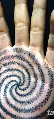 Fotó a tetoválásról a tenyéren 2019.06.11. №058 - tetoválás a tenyéren -