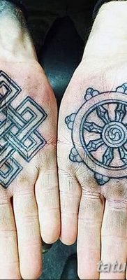 Fotó a tetoválásról a tenyéren 2019.06.11 №067 - tetoválás a tenyéren -