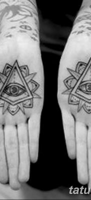 Fotó a tetoválásról a tenyéren 2019.06.11 №070 - tetoválás a tenyéren -