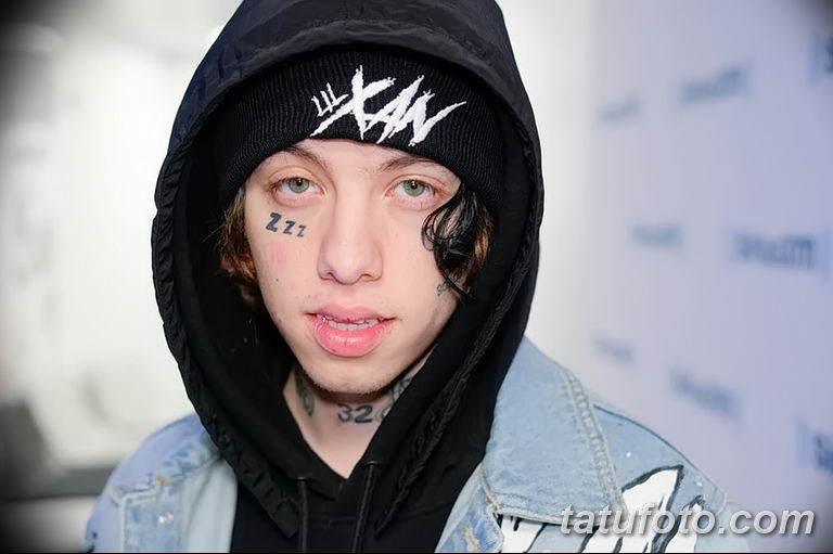 Lil Xena Face Tattoo - صورة 3