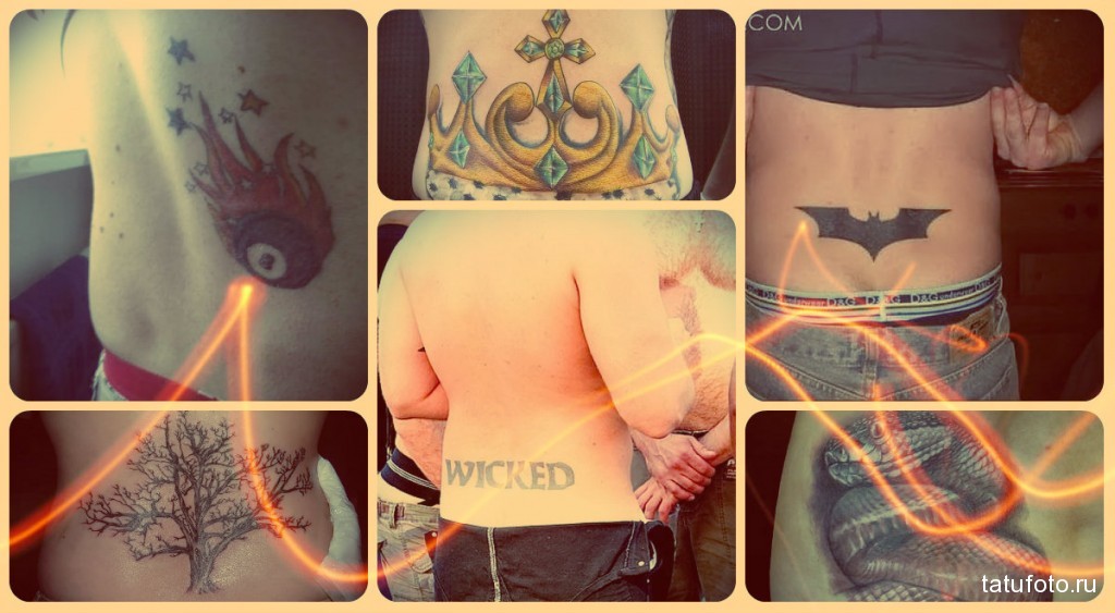 TETOVÁZÁS VISSZA VISSZA FÉRFI fotó