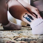 macska boka tetoválás