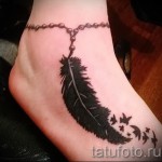 Láb tetoválás nőknek