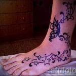 tetoválásminták a bokafotón 3