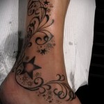 tetoválásminták a bokafotón 5