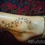 Csillag tetoválás a bokáján 1