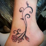 tetoválás boka nőkön - 3. fotó példa