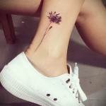 női láb tetoválás a bokán - 3. példa példa