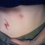 татуировка на мястото на апендицит - снимка пример за завършена татуировка 01092016 1012 tatufoto.ru