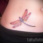 татуировка върху белег от апендицит - снимка пример за завършена татуировка 01092016 3019 tatufoto.ru