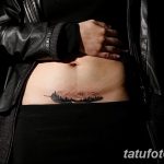 снимка Татуировка върху белег от цезарово сечение от 23.09.2017 г. No 012 - Цезарово сечение -