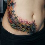 снимка Татуировка върху белег от цезарово сечение от 23.09.2017 г. No 014 - Цезарово сечение -