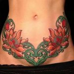 снимка Татуировка върху белег от цезарово сечение от 23.09.2017 г. No 028 - Цезарово сечение -