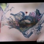 снимка Татуировка върху белег от цезарово сечение от 23.09.2017 г. No 042 - Цезарово сечение -