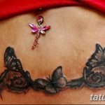 снимка Татуировка на белег от цезарово сечение от 23.09.2017 г. No 059 - Цезарово сечение -