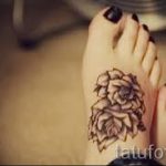 татуировка на роза на крака - снимка пример за завършена татуировка от 23.05.2016 г. 3