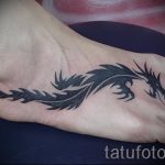 модели на татуировки на крака - снимка пример за завършена татуировка от 23.05.2016 г. 6