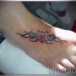 модели на татуировки на крака - снимка пример за завършена татуировка от 23.05.2016 г. 8