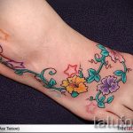 модели на татуировки на стъпалото - снимков пример за завършена татуировка от 23.05.2016 г. 10