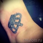 татуировка на короната на крака 1
