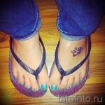 татуировка на короната на крака 4