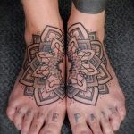 татуировка на краката мъже - Снимка пример на готовата татуировка на 23.05.2016 2