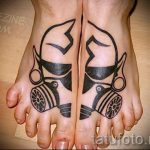 татуировка на краката мъже - Пример за снимка на готовата татуировка на 23.05.2016 г. 3