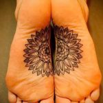 татуировка мандала на крака - снимка пример за завършена татуировка от 23.05.2016 г. 5