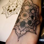 татуировка мандала на крака - снимка пример за завършена татуировка от 23.05.2016 г. 12