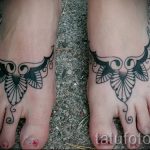 татуировка мандала на крака - снимка пример за завършена татуировка от 23.05.2016 г. 13