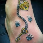 гривна за татуировка на крака - снимков пример за завършена татуировка от 23.05.2016 г. 5