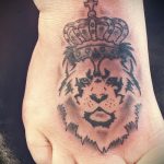 татуировка с лъвски крак - снимка пример за завършена татуировка от 23.05.2016 г. 1