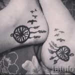 татуировка на краката на Dreamcatcher - снимка пример за завършена татуировка от 23.05.2016 г. 2