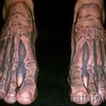 татуировка на мъжки крак - снимка пример за завършена татуировка от 23.05.2016 г. 12