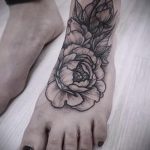 татуировка с цветя на крака - снимка пример за завършена татуировка от 23.05.2016 г. 8