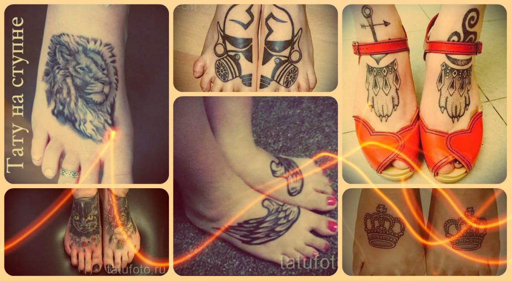 Татуировка на крака - достойни снимки с примери за готови татуировки