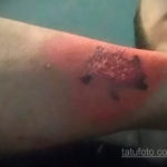 Tetovaža na ribežu - fotografija 3