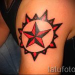 Tattoo Star fotó - tetoválás a szerencse és a jó szerencse érdekében 1124 tatufoto.ru