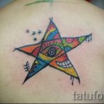 Tattoo Star fotó - tetoválás a jó szerencse és a szerelem érdekében 2140 tatufoto.ru