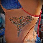 Caduceus tetoválás fotók - tetoválásminták a szerencse gazdagságához és a szerelemhez 1164 tatufoto.ru