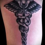 Caduceus tetoválás fotó - tetoválás, hogy pénzt és jó szerencsét vonzzon 4182 tatufoto.ru