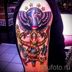 Caduceus tetoválás fotó - tetováló amulett a jó szerencseért 2185 tatufoto.ru