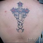 Caduceus tetoválás fotó - boldogságot és szerencsét szimbolizáló tetoválás 3203 tatufoto.ru